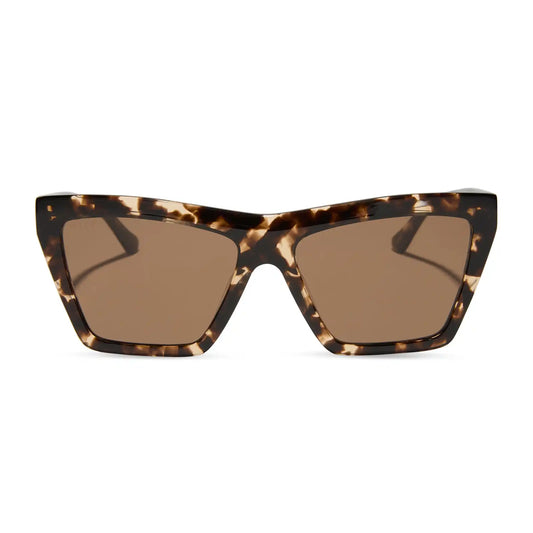VIVI - ESPRESSO TORTOISE + BROWN SUNGLASSES
