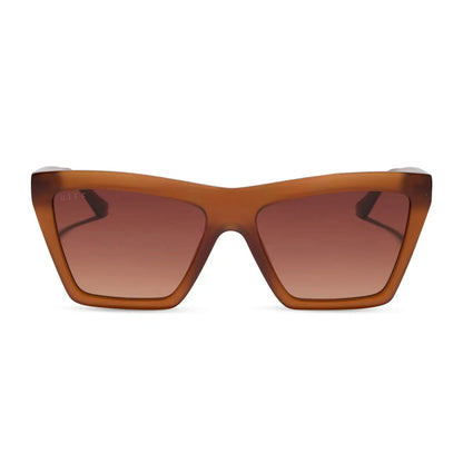 VIVI - MILK CARAMEL + BROWN GRADIENT SUNGLASSES