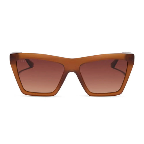VIVI - MILK CARAMEL + BROWN GRADIENT SUNGLASSES