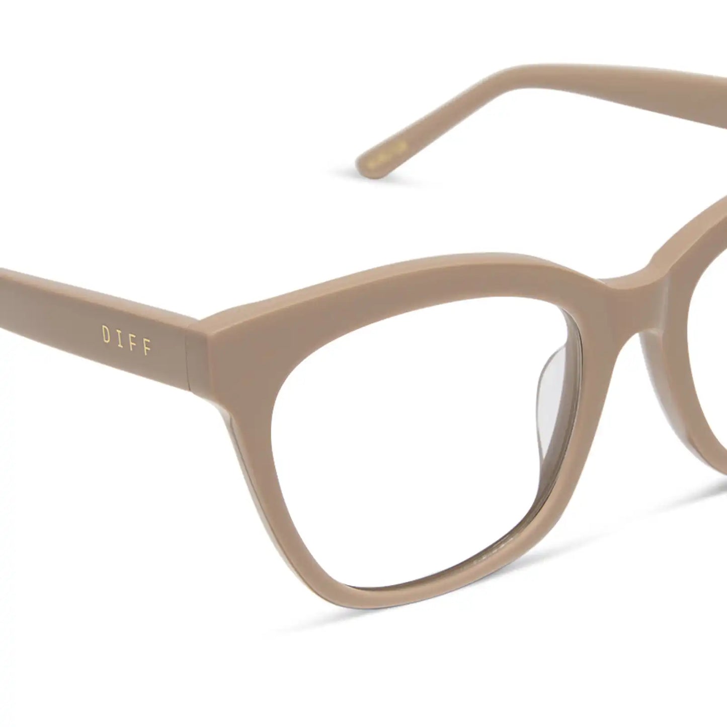 WINSTON - ALMOND + GLASSES
