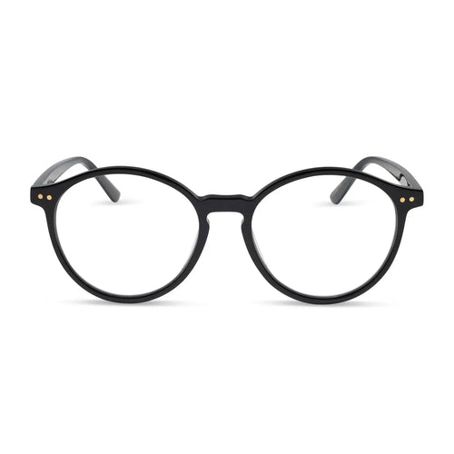 JOANIE - BLACK + GLASSES