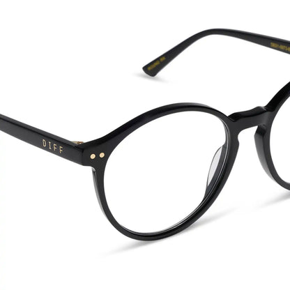JOANIE - BLACK + GLASSES
