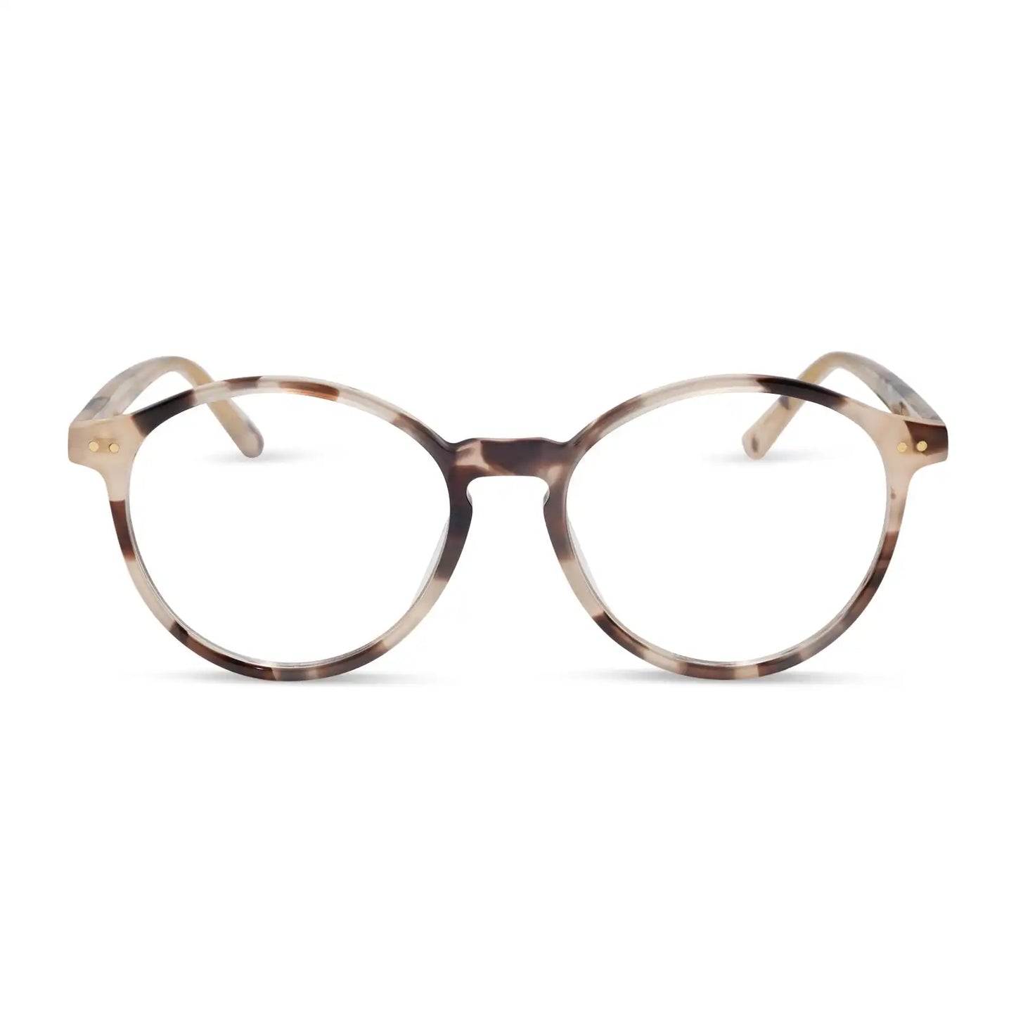 JOANIE - CREAM TORTOISE + GLASSES