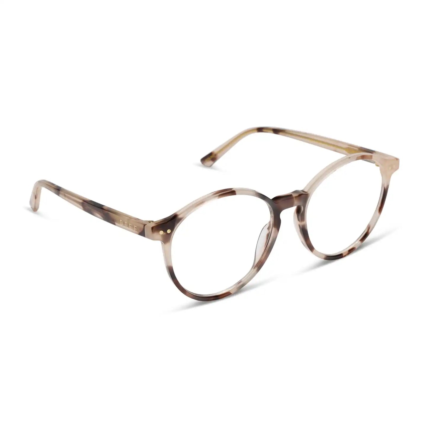 JOANIE - CREAM TORTOISE + GLASSES