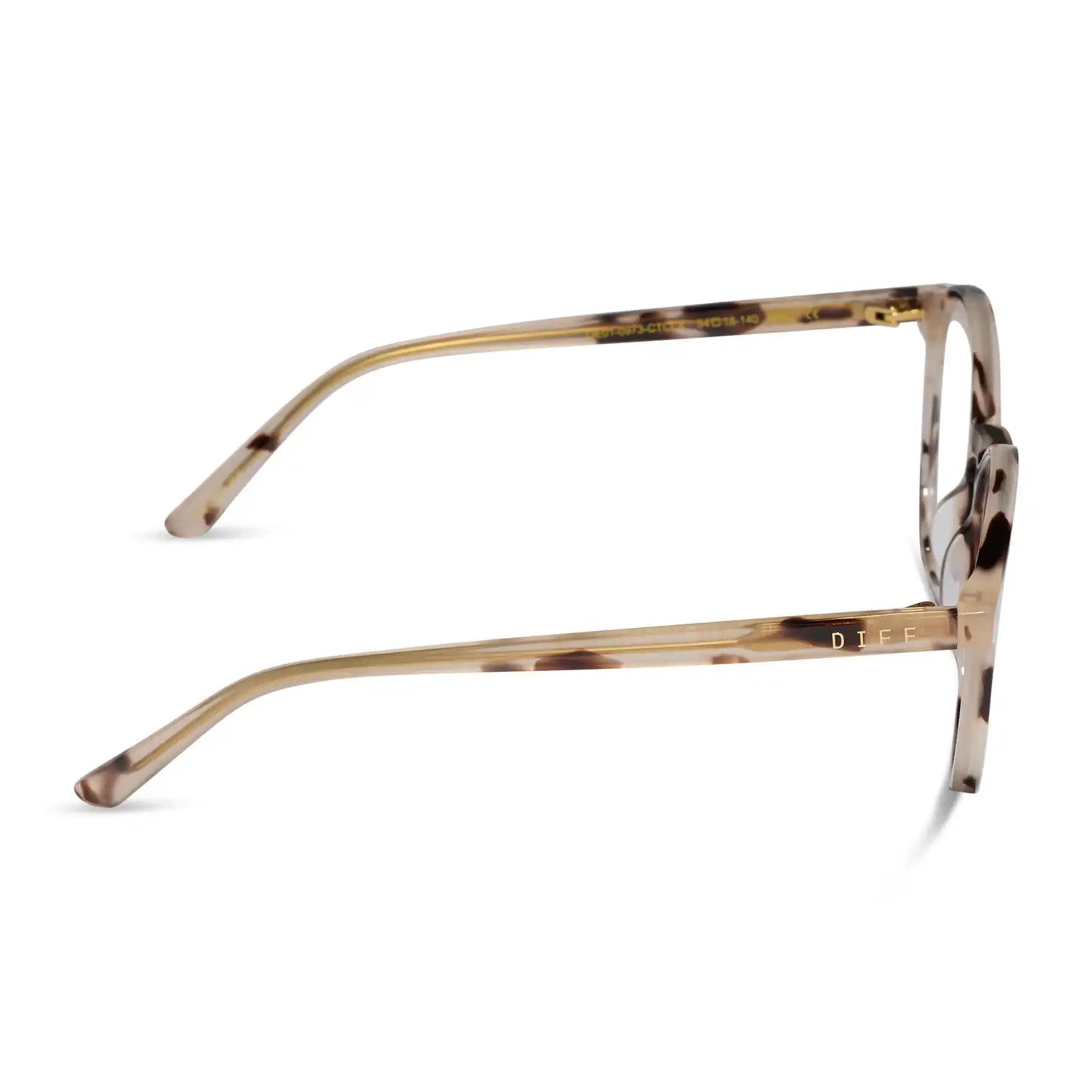 JOANIE - CREAM TORTOISE + GLASSES