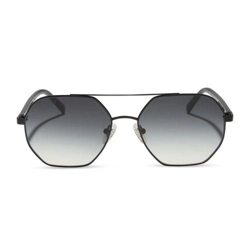 JOELLE - BLACK + GREY GRADIENT + POLARIZED SUNGLASSES