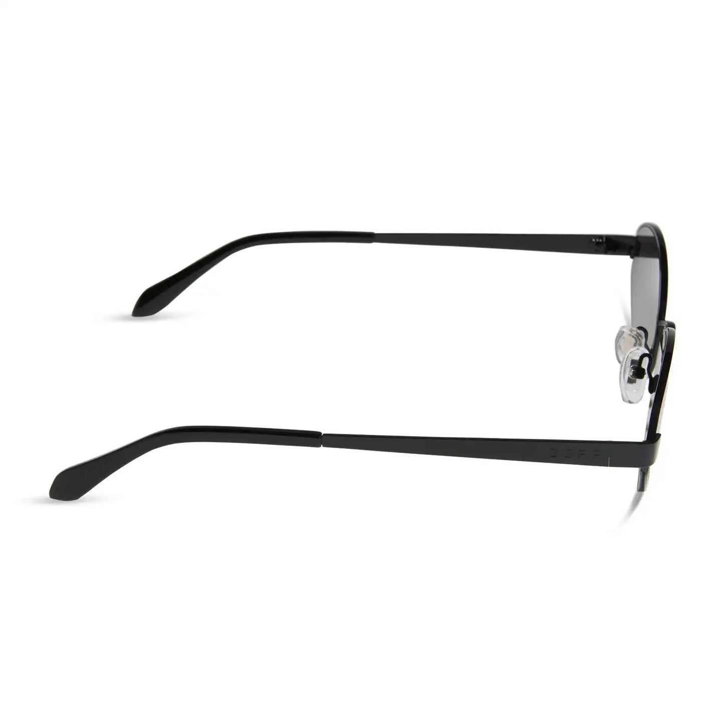 JORDY - BLACK + GREY + POLARIZED SUNGLASSES