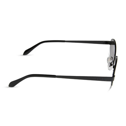 JORDY - BLACK + GREY + POLARIZED SUNGLASSES