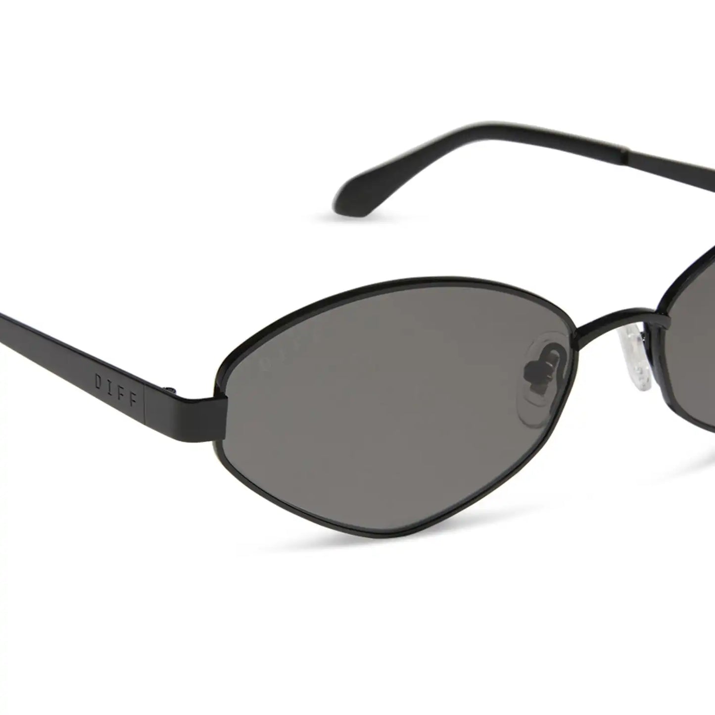 JORDY - BLACK + GREY + POLARIZED SUNGLASSES