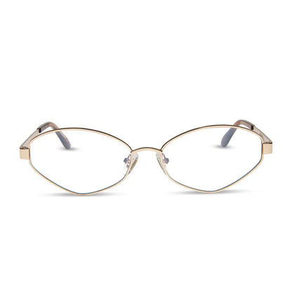 JORDY - GOLD + HORN TORTOISE + GLASSES