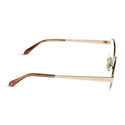 JORDY - GOLD + HORN TORTOISE + GLASSES
