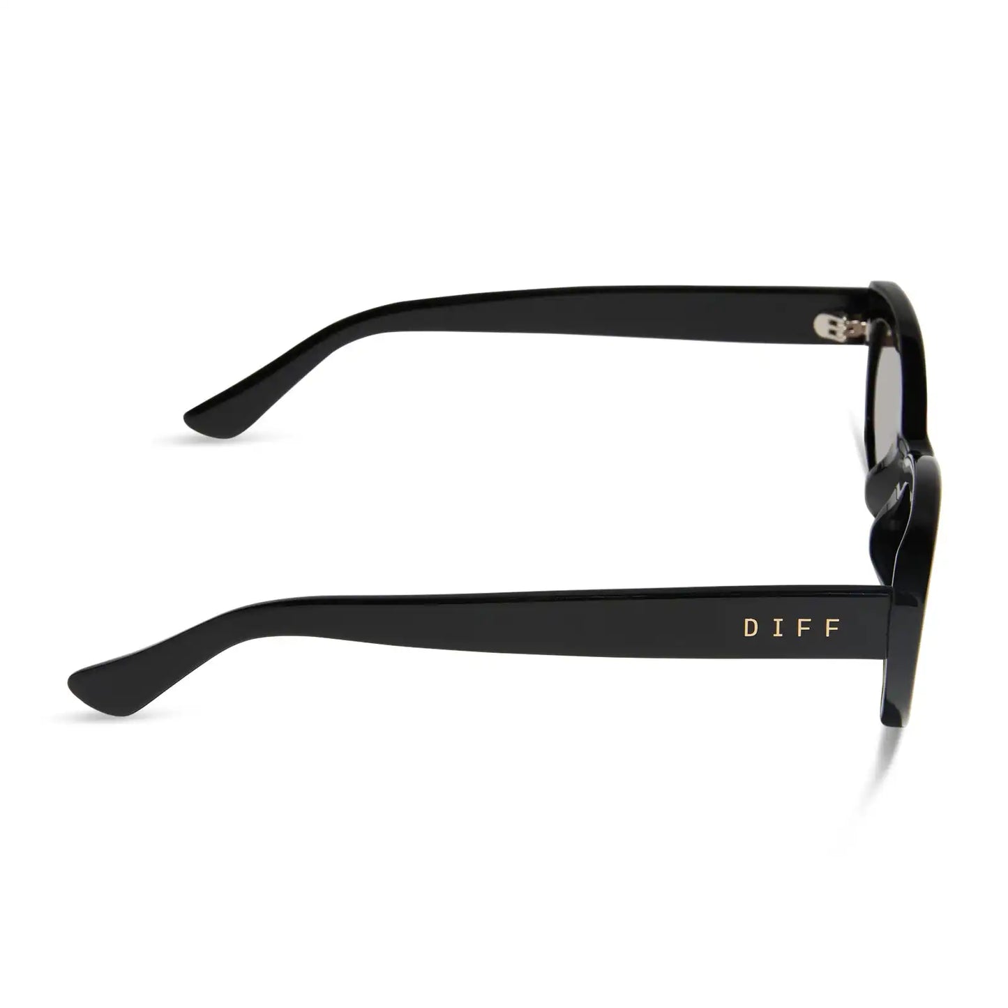 RAYA - BLACK + BROWN SUNGLASSES