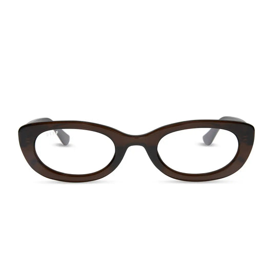 RAYA - CHOCOLATE CRYSTAL + GLASSES