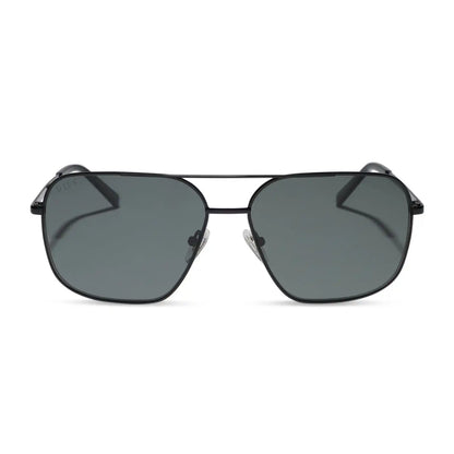 JONAS - BLACK + GREY POLARIZED SUNGLASSES