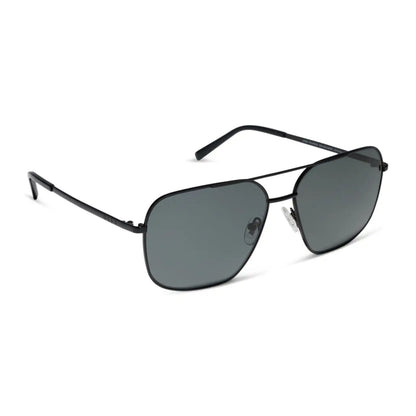JONAS - BLACK + GREY POLARIZED SUNGLASSES