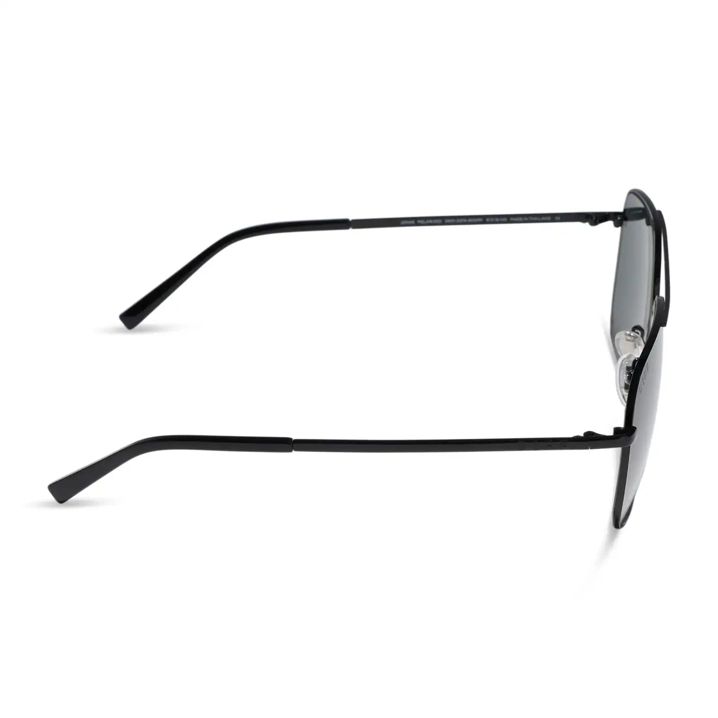 JONAS - BLACK + GREY POLARIZED SUNGLASSES