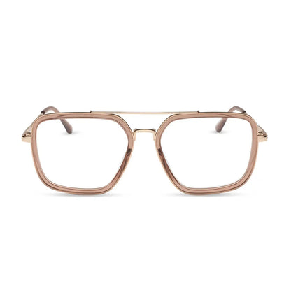 JORDAN - CAFÉ OLE + GOLD + GLASSES