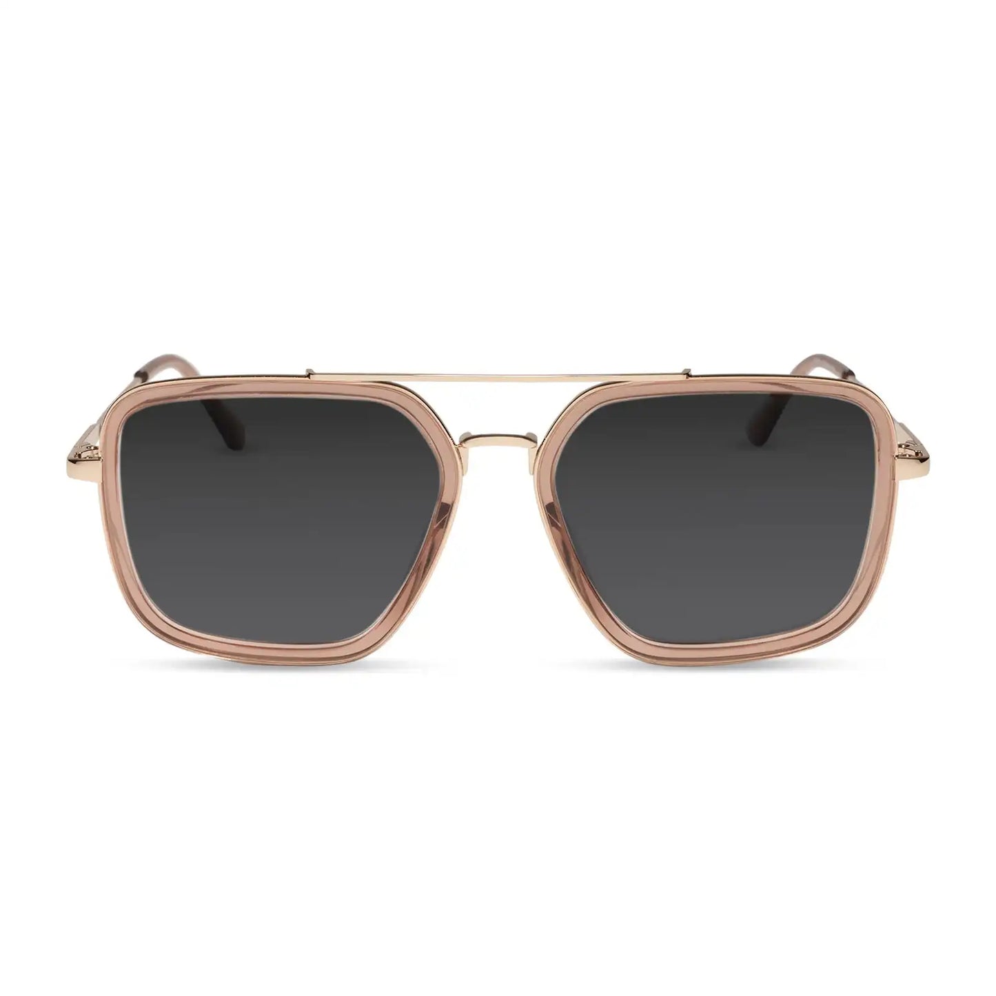 JORDAN - CAFÉ OLE + GOLD + GLASSES