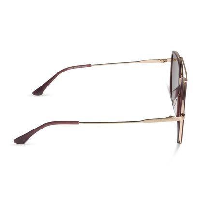 JORDAN - COCOA POWDER + COCOA POWDER TO BABY BLUE GRADIENT + SUNGLASSES