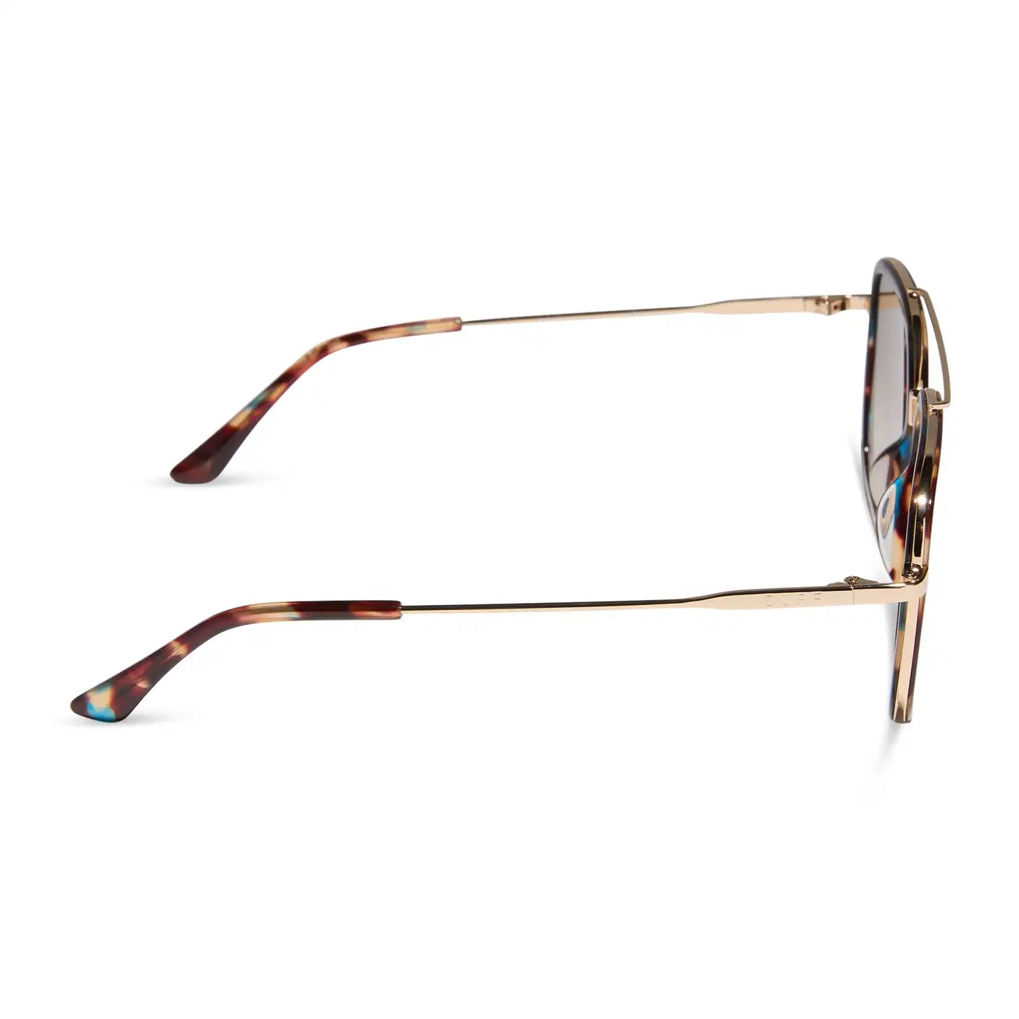 JORDAN - CONFETTI TORTOISE + BROWN GRADIENT SUNGLASSES