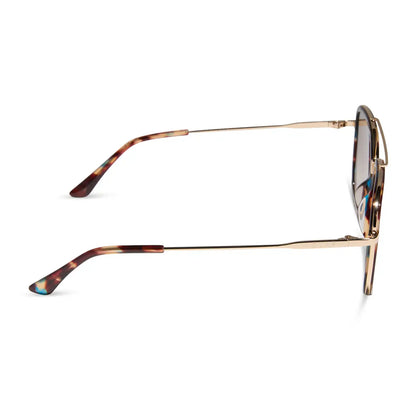 JORDAN - CONFETTI TORTOISE + BROWN GRADIENT SUNGLASSES