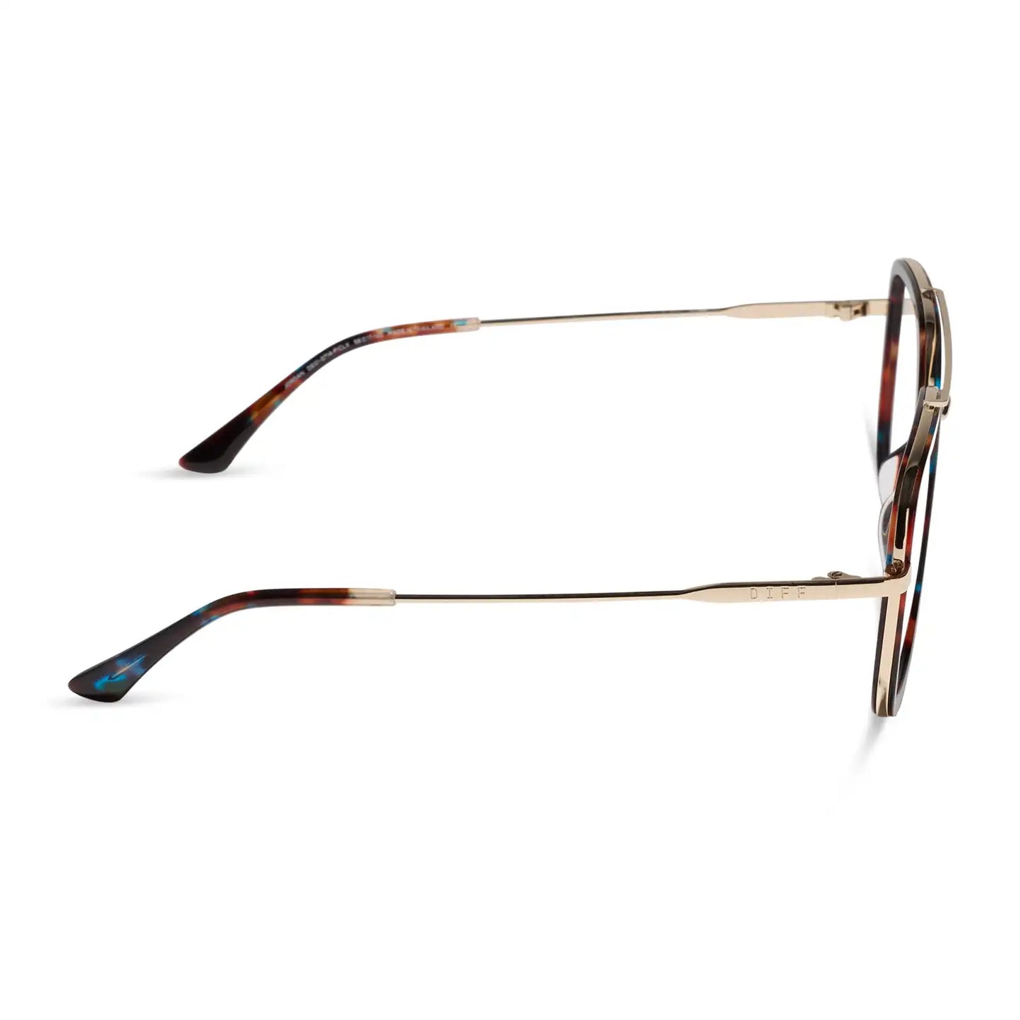 JORDAN - CONFETTI TORTOISE + BLUE LIGHT GLASSES