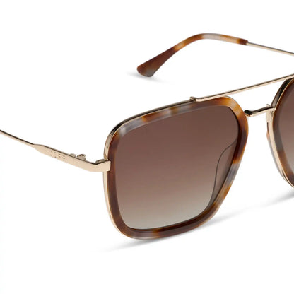 JORDAN - DOVE TORTOISE + BROWN GRADIENT + POLARIZED + SUNGLASSES