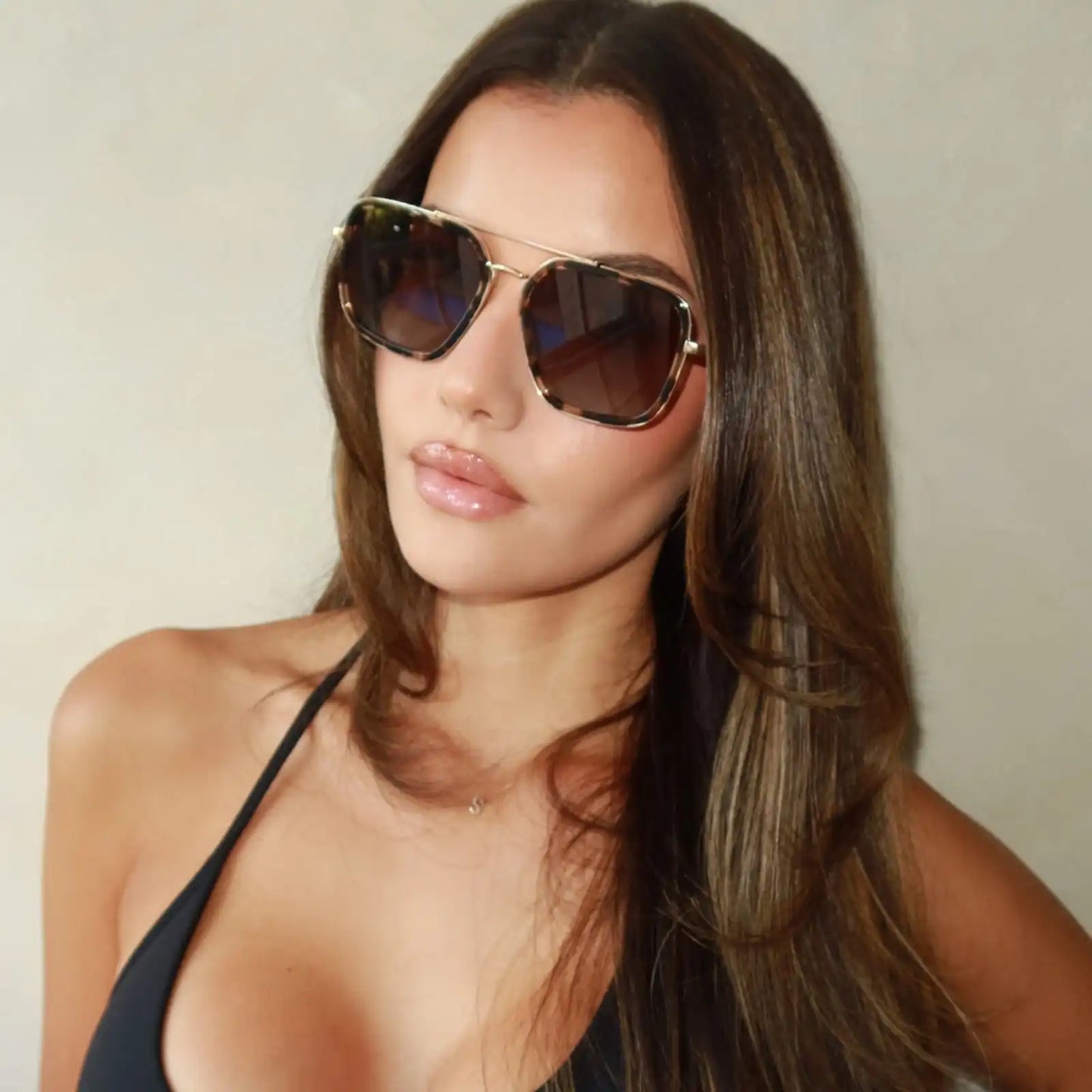 JORDAN - ESPRESSO TORTOISE + BROWN GRADIENT + POLARIZED SUNGLASSES