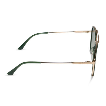 JORDAN - FAIRWAY GREEN + GOLD + ALOE GREEN GRADIENT + POLARIZED SUNGLASSES