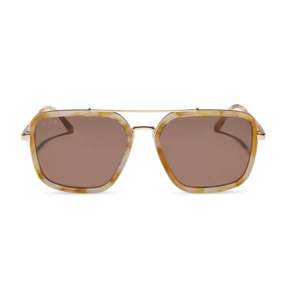 JORDAN - GILDED TORTOISE + BROWN + SUNGLASSES