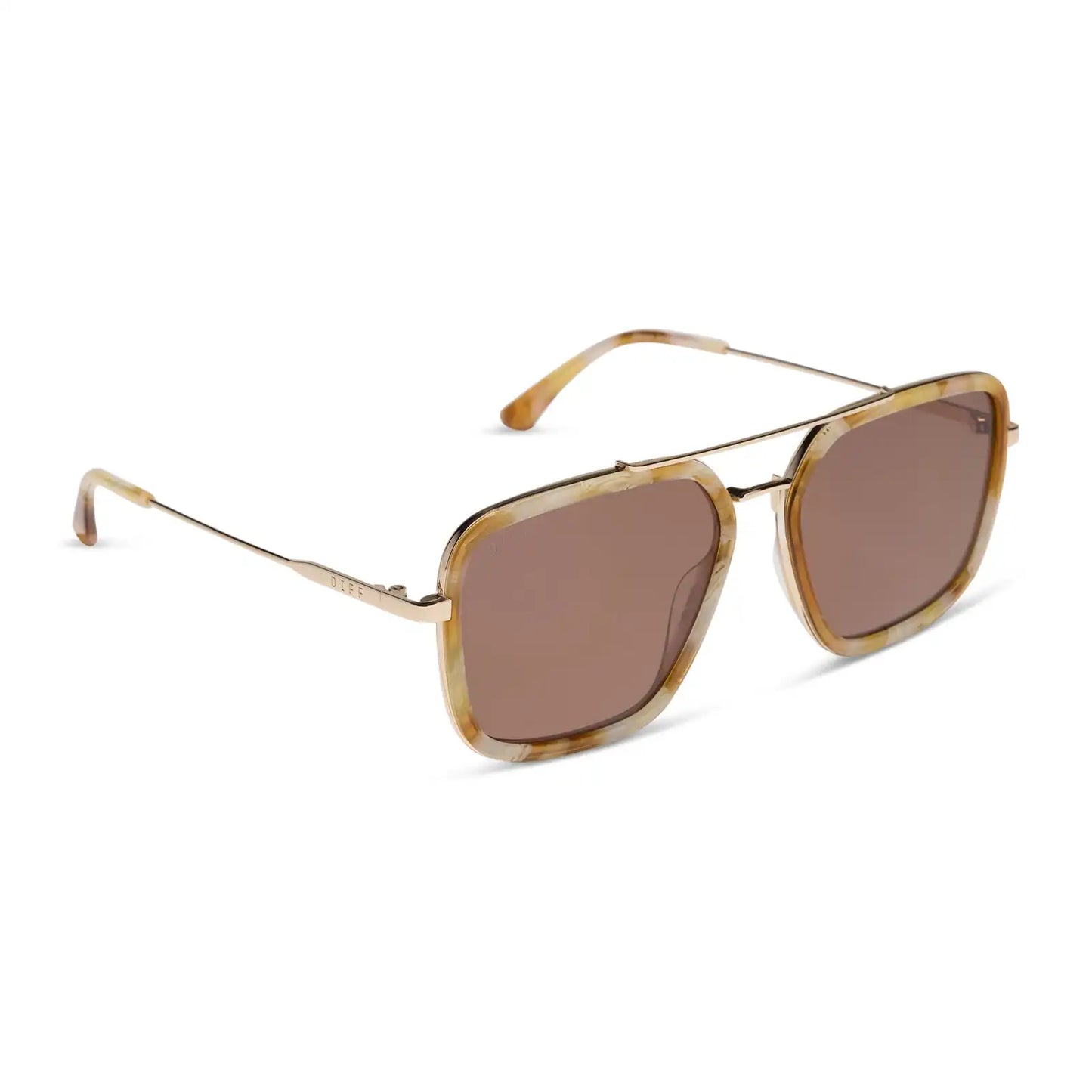 JORDAN - GILDED TORTOISE + BROWN + SUNGLASSES