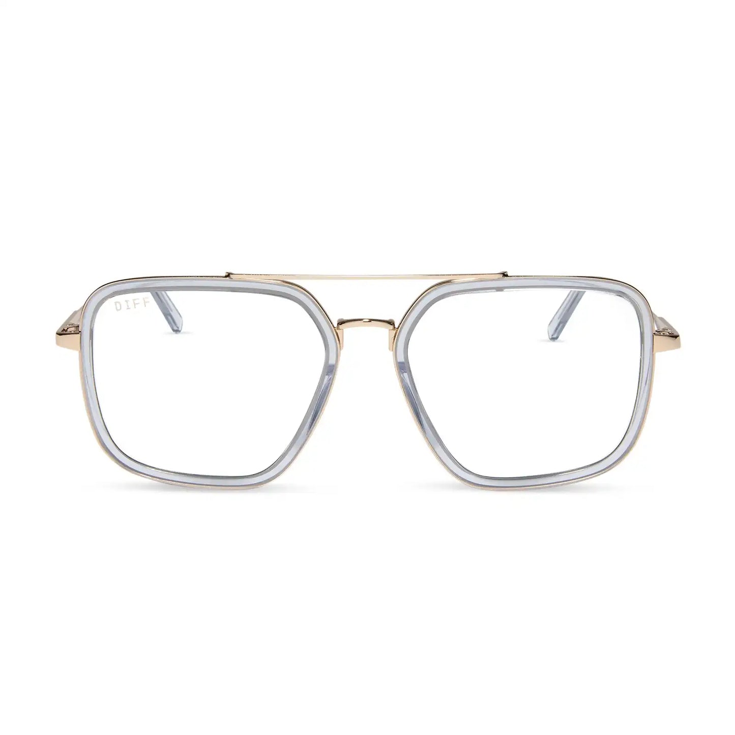 JORDAN - CLEAR + BLUE LIGHT GLASSES