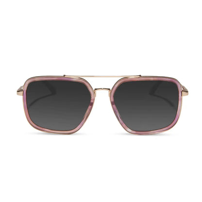 JORDAN - GOLD + FLEUR TORTOISE TEMPLE TIPS + GLASSES
