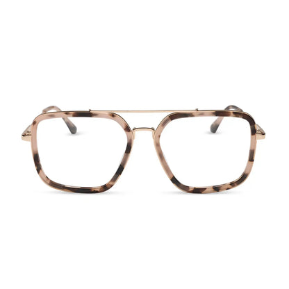 JORDAN - HIMALAYAN TORTOISE + GOLD + GLASSES
