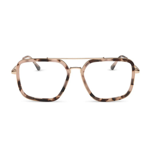 JORDAN - HIMALAYAN TORTOISE + GOLD + GLASSES