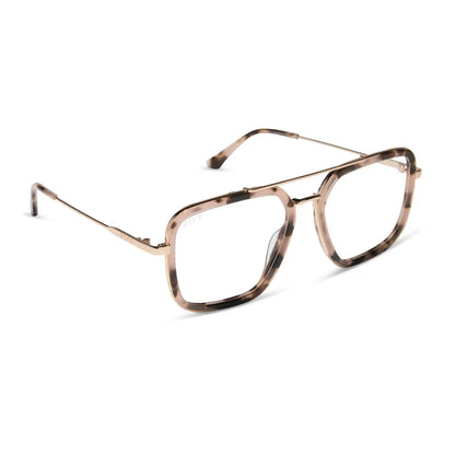 JORDAN - HIMALAYAN TORTOISE + GOLD + GLASSES