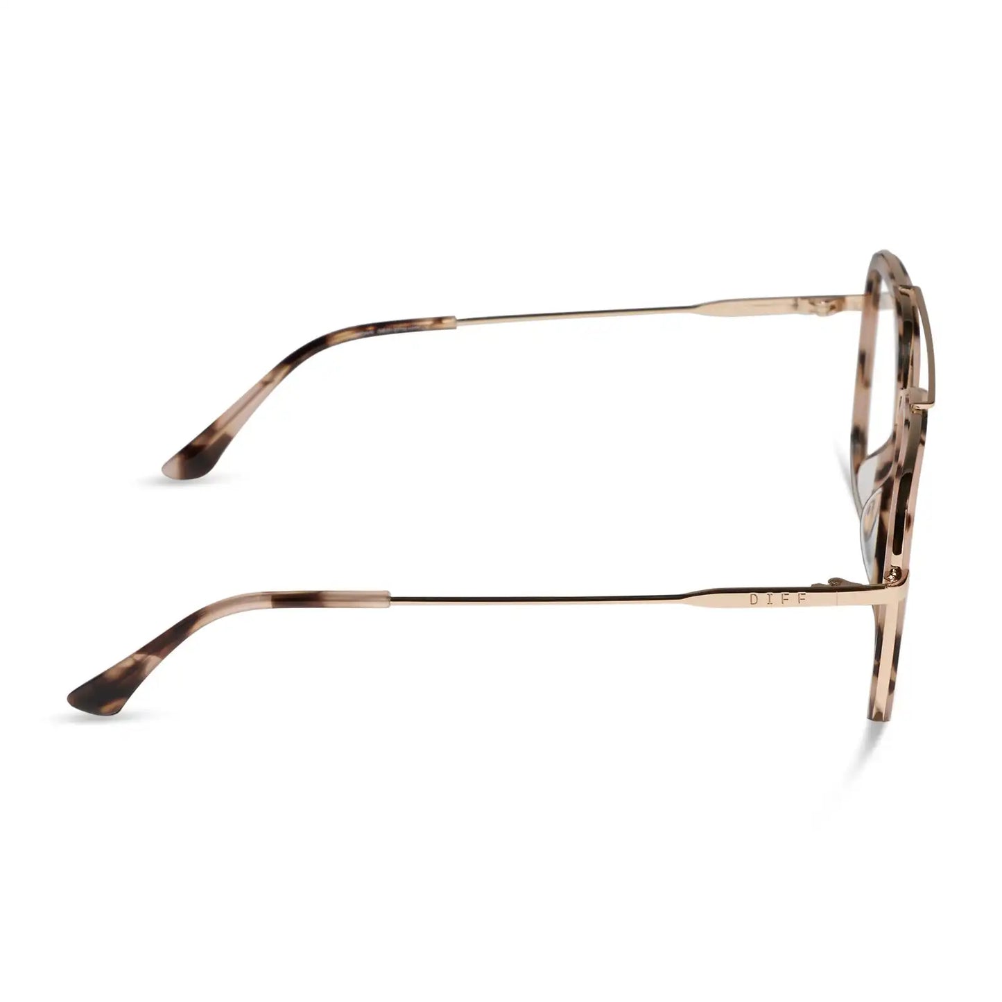 JORDAN - HIMALAYAN TORTOISE + GOLD + GLASSES