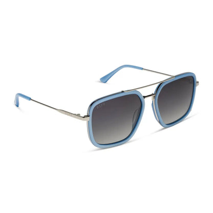 JORDAN - LIGHT BLUE + GREY GRADIENT + POLARIZED SUNGLASSES