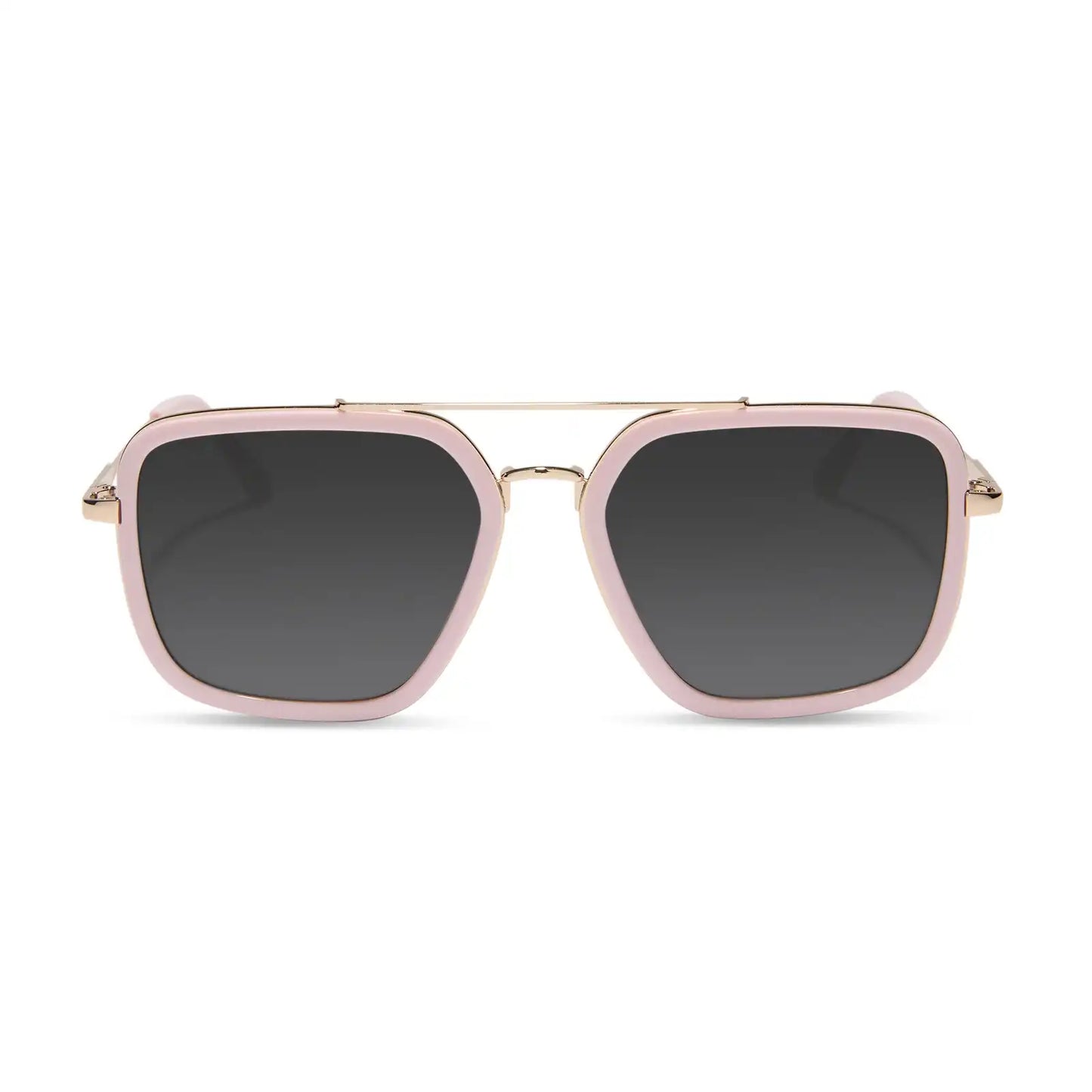 JORDAN - POWDER PINK + GOLD + GLASSES
