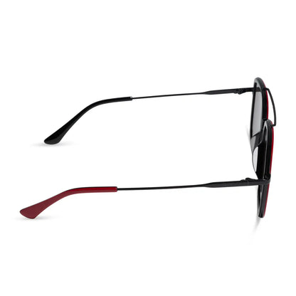 JORDAN - RED & BLACK + BLACK METAL + GREY + SUNGLASSES