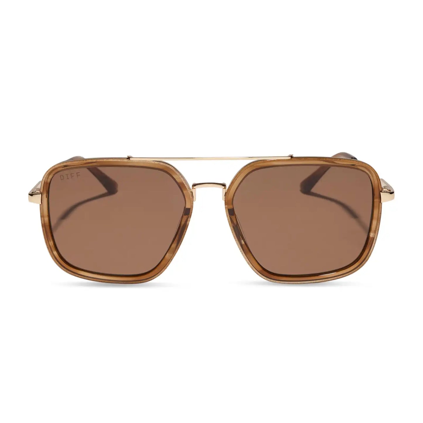 JORDAN - TORTOISE + BROWN + SUNGLASSES