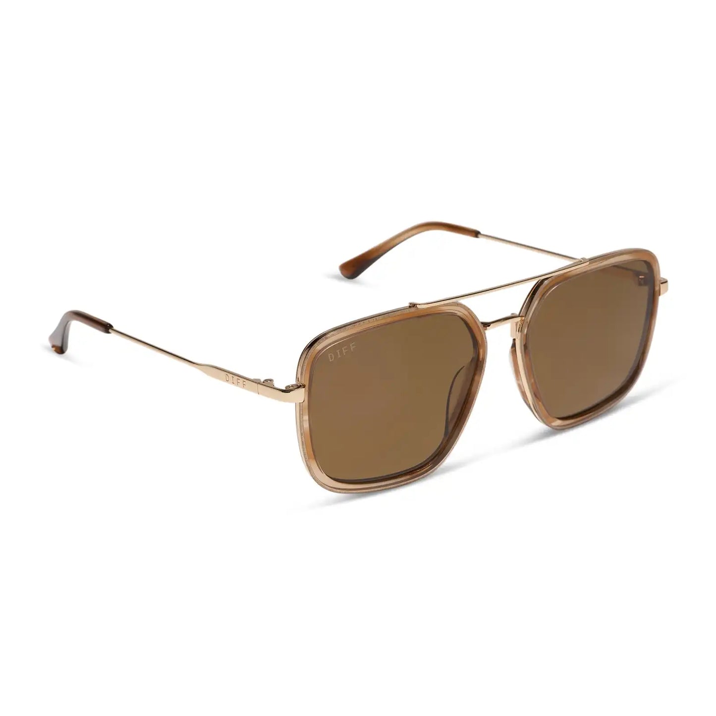 JORDAN - TORTOISE + BROWN + SUNGLASSES