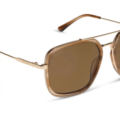 JORDAN - TORTOISE + BROWN + SUNGLASSES