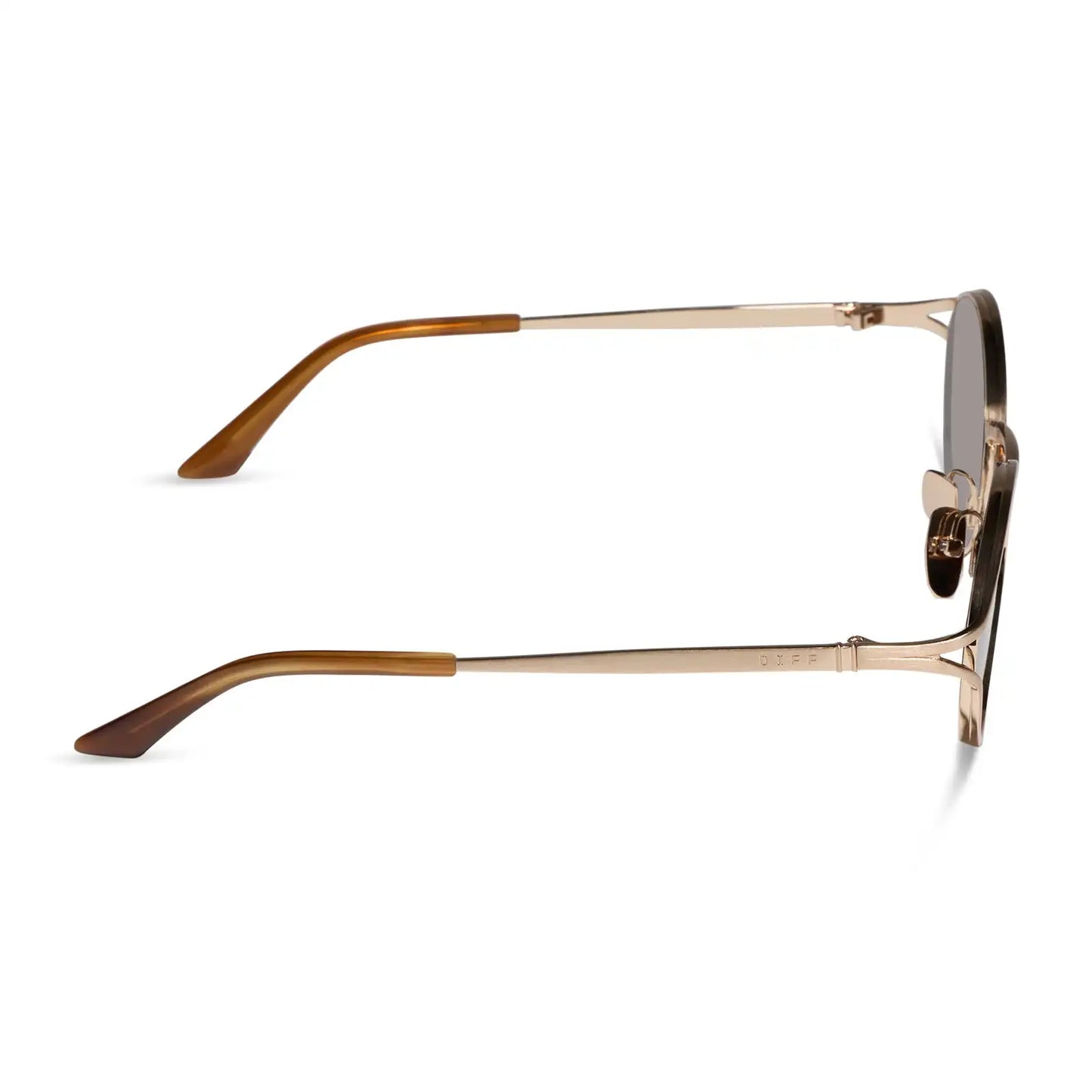 JULIETTE - BRUSHED GOLD + TRUFFLE + POLARIZED SUNGLASSES
