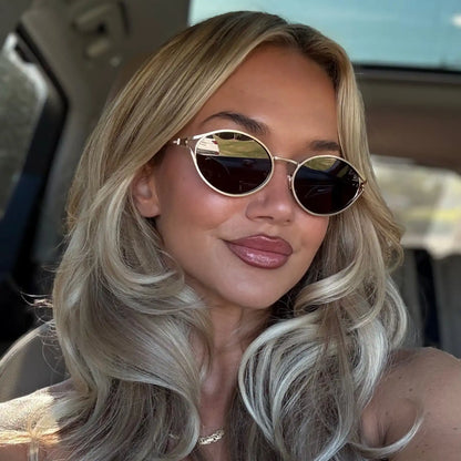JULIETTE - BRUSHED GOLD + TRUFFLE + POLARIZED SUNGLASSES