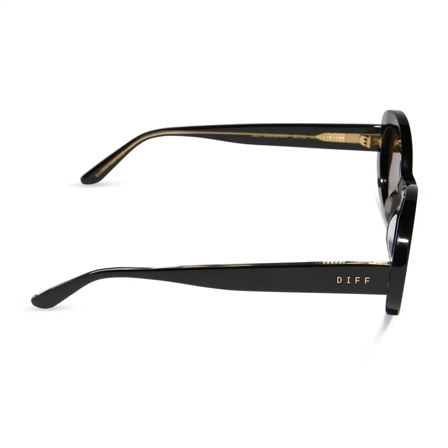LAINEY - BLACK + BROWN + POLARIZED SUNGLASSES