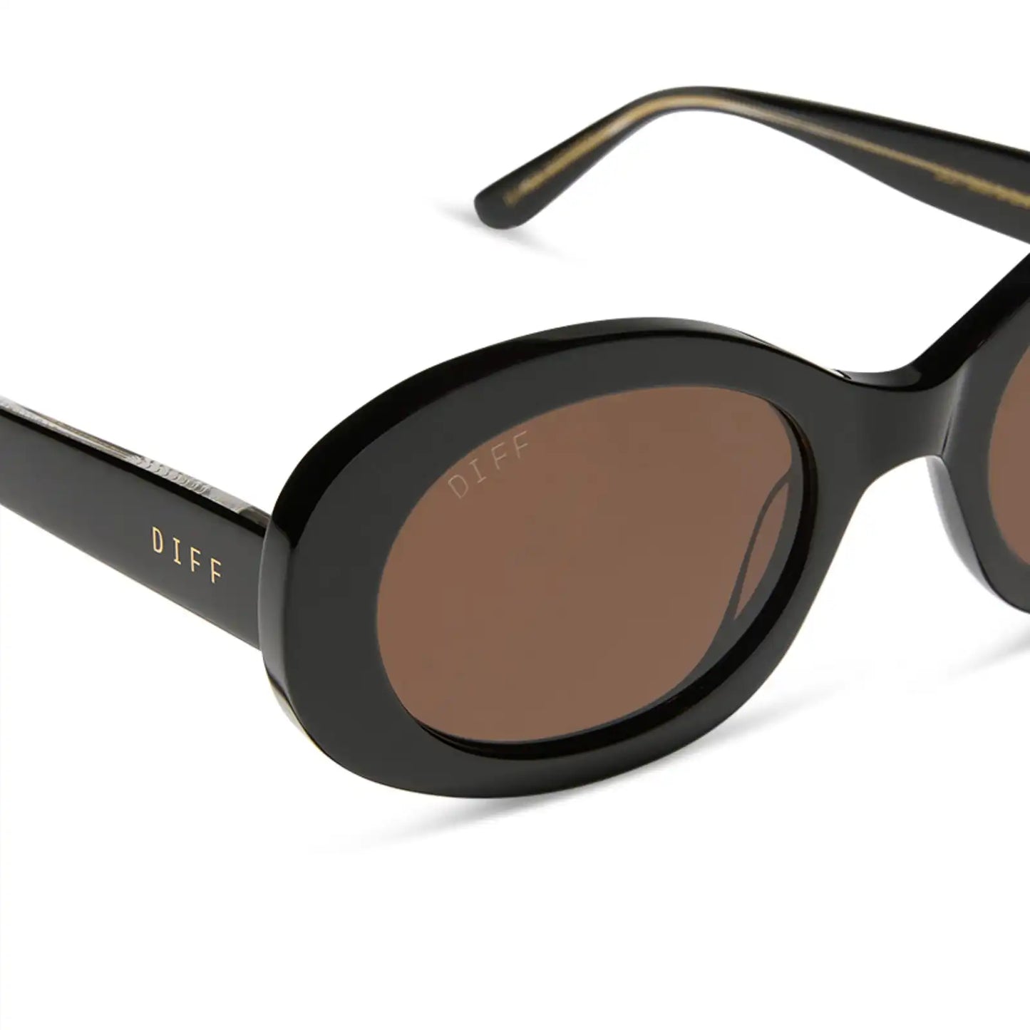 LAINEY - BLACK + BROWN + POLARIZED SUNGLASSES