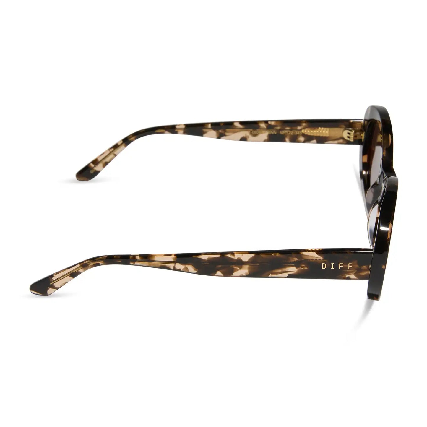 LAINEY - ESPRESSO TORTOISE + BROWN SUNGLASSES