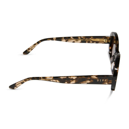 LAINEY - ESPRESSO TORTOISE + BROWN SUNGLASSES
