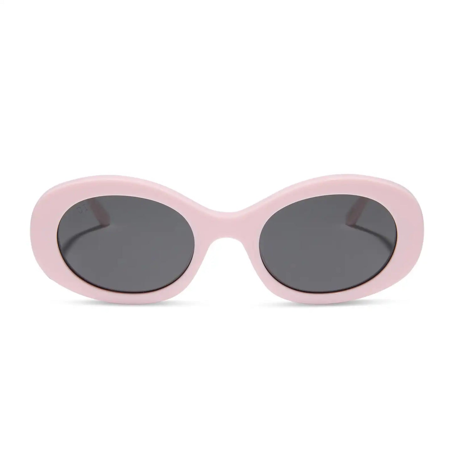 LAINEY - POWDER PINK + GREY + POLARIZED SUNGLASSES